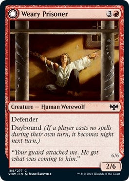 Image for Weary Prisoner (184) - Magic: The Gathering