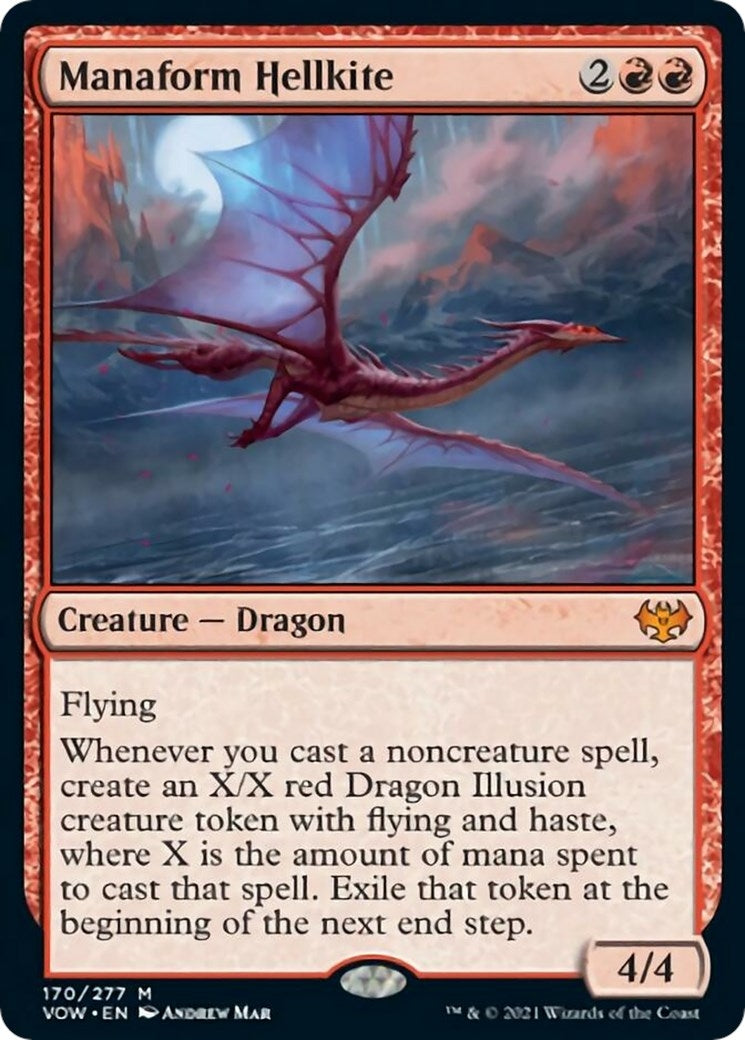 Image for Manaform Hellkite (170) - Magic: The Gathering
