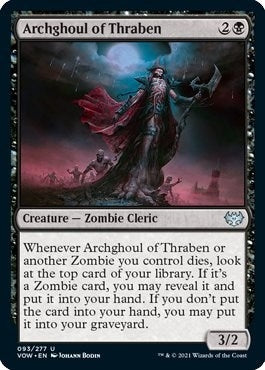 Image for Archghoul of Thraben (93) (VOW) - Magic: The Gathering