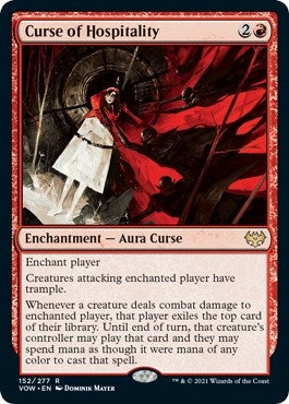 Image for Curse of Hospitality (152) - Magic: The Gathering