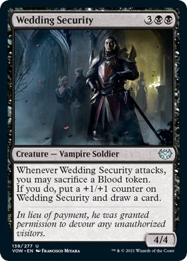 Image for Wedding Security (138) - Magic: The Gathering
