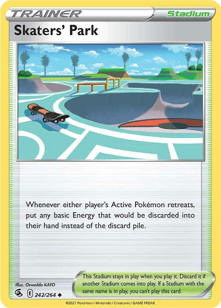 Image for Skaters' Park (242/264) (SWSH08) - Pokemon