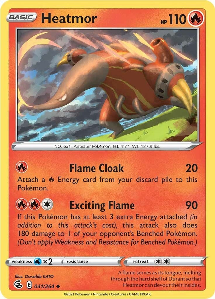 Image for Heatmor (041/264) (SWSH08) - Pokemon