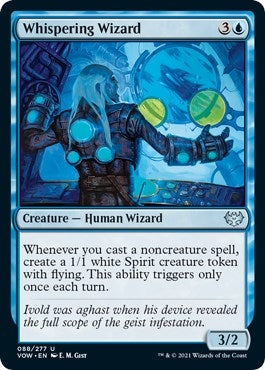 Image for Whispering Wizard (88) - Magic: The Gathering