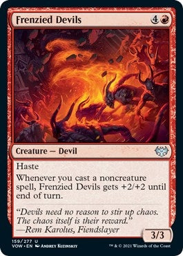Image for Frenzied Devils (159) - Magic: The Gathering