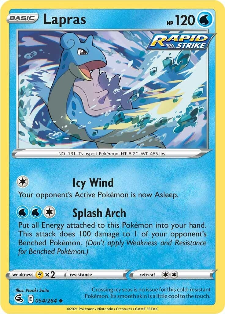 Image for Lapras (054/264) (SWSH08) - Pokemon