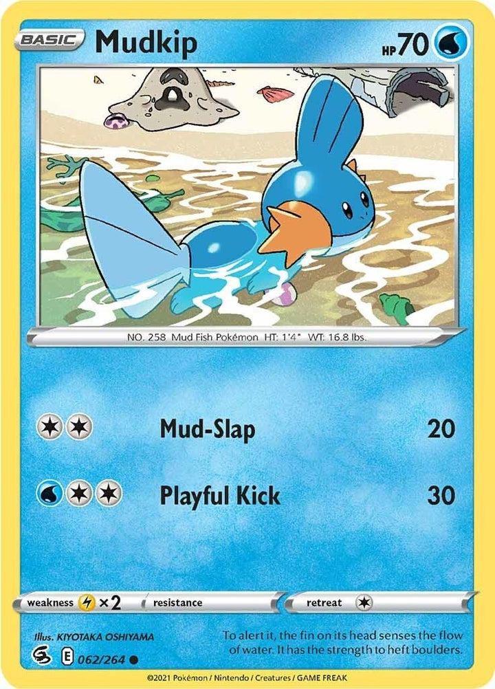 Image for Mudkip (062/264) (SWSH08) - Pokemon