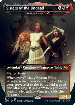 Image for Sisters of the Undead - Olivia, Crimson Bride (343) - Magic: The Gathering