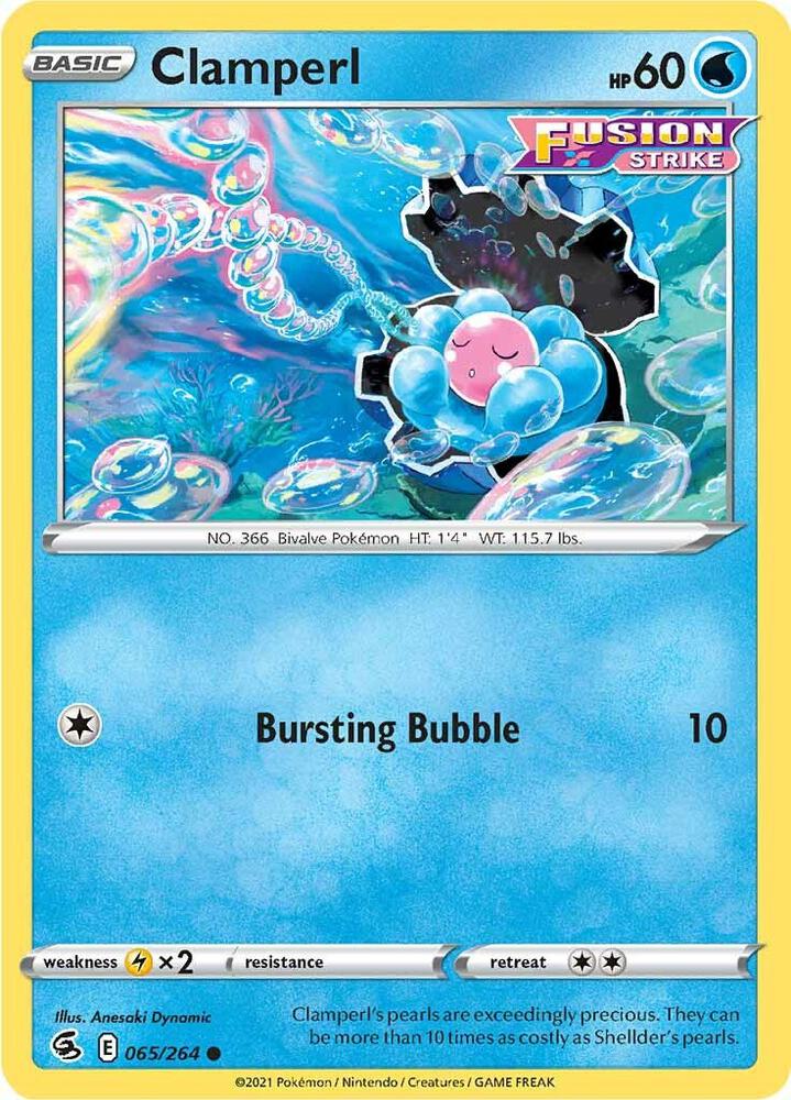 Image for Clamperl (065/264) (SWSH08) - Pokemon