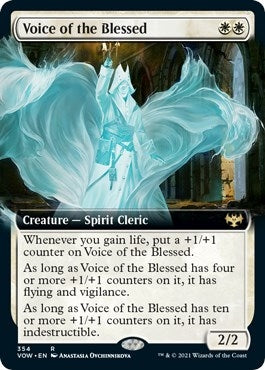 Image for Voice of the Blessed (Extended Art) (354) - Magic: The Gathering