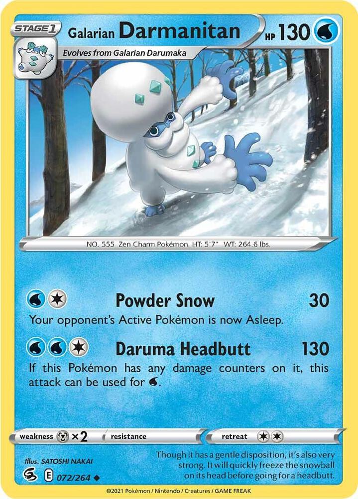 Galarian Darmanitan (072/264) (SWSH08)