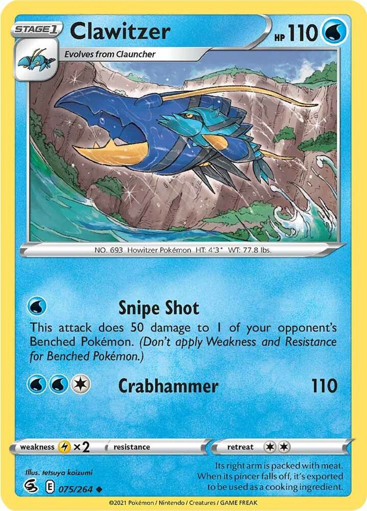 Clawitzer (075/264) (SWSH08)