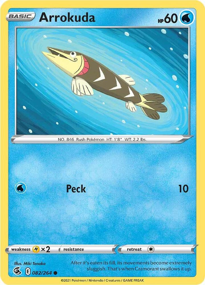 Image for Arrokuda (082/264) (SWSH08) - Pokemon