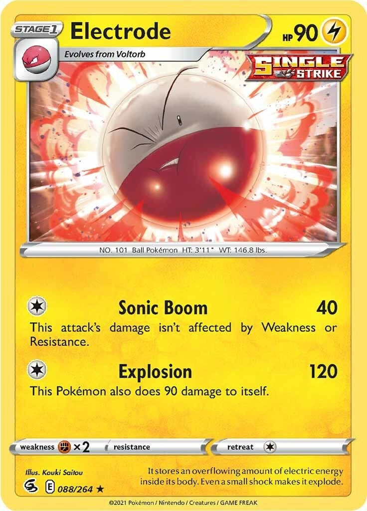Image for Electrode (088/264) (SWSH08) - Pokemon