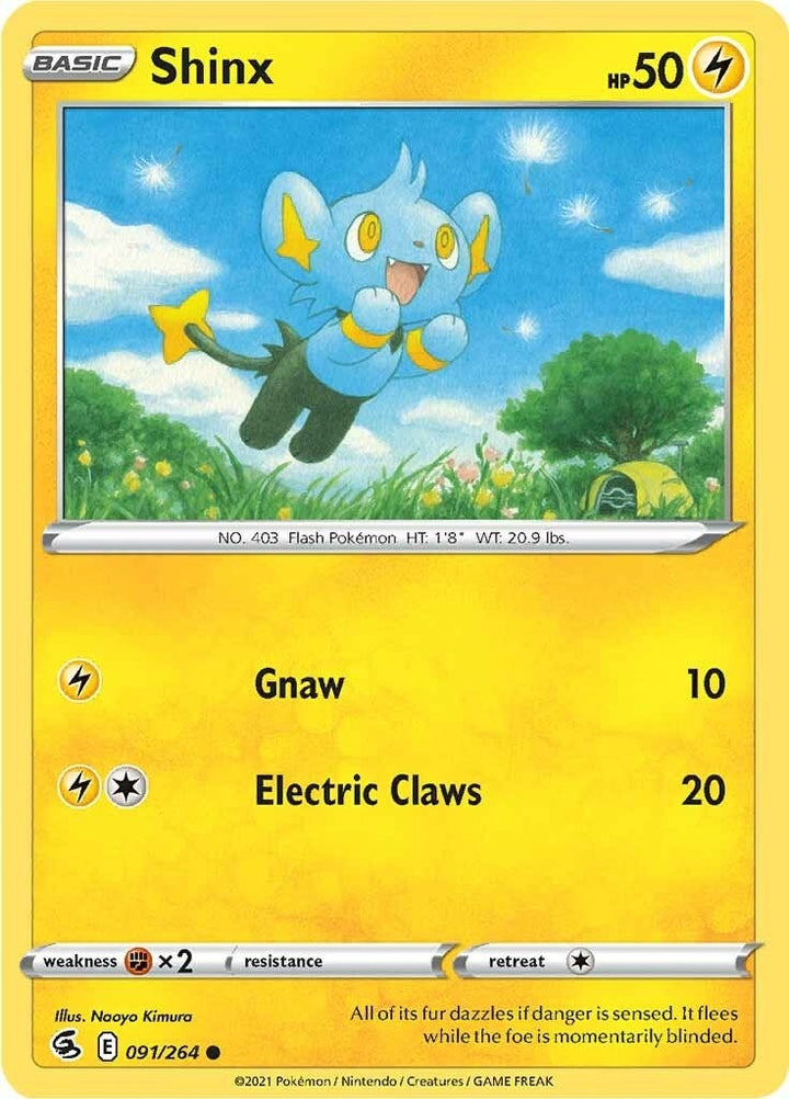 Image for Shinx (091/264) (SWSH08) - Pokemon
