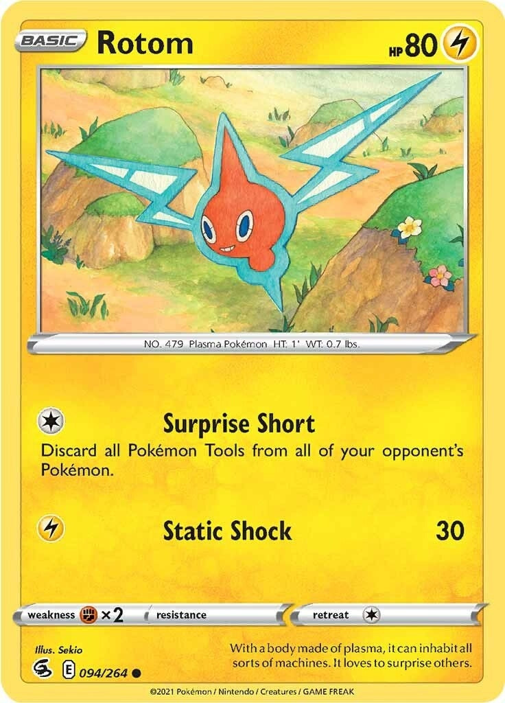 Image for Rotom (094/264) (SWSH08) - Pokemon