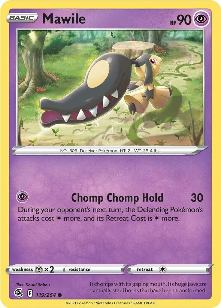 Image for Mawile (119/264) (SWSH08) - Pokemon