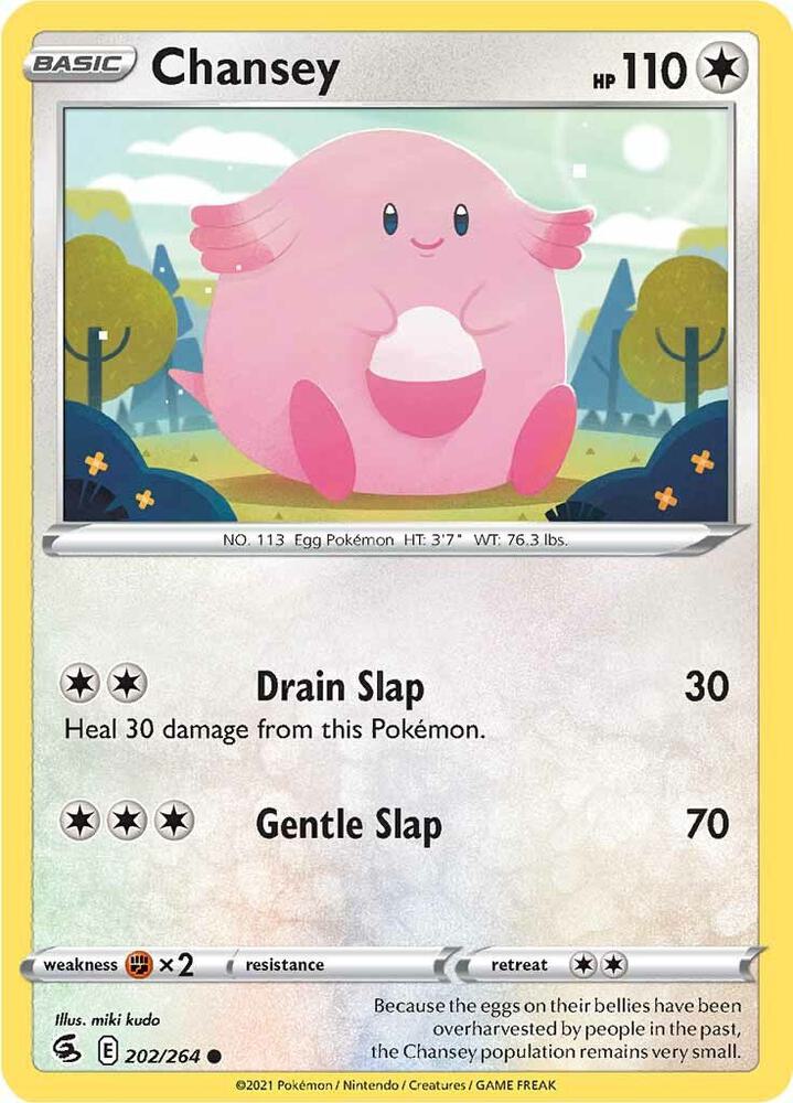 Image for Chansey (202/264) (SWSH08) - Pokemon