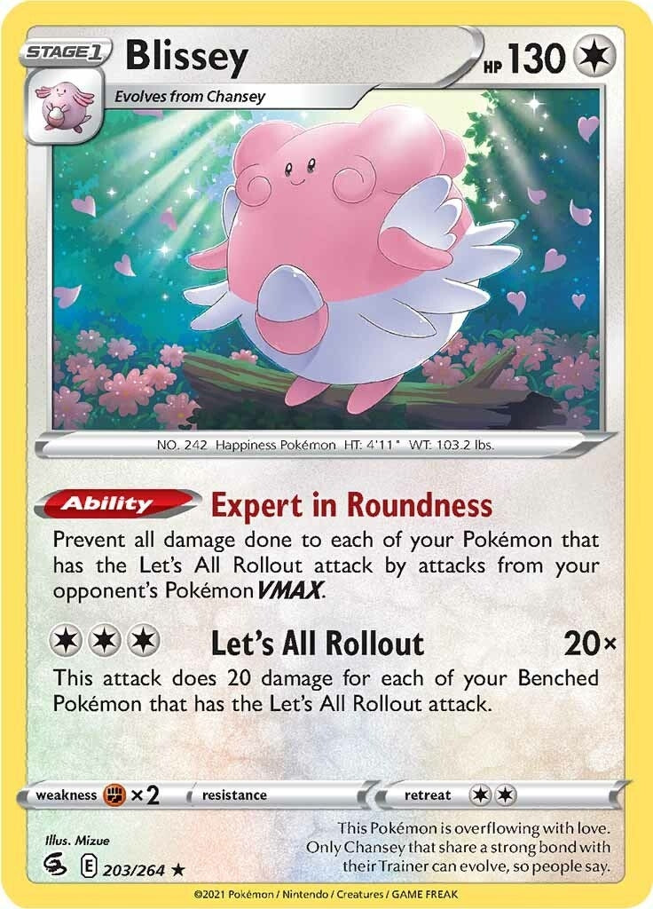 Image for Blissey (203/264) (SWSH08) - Pokemon