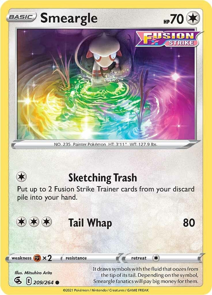 Image for Smeargle (209/264) (SWSH08) - Pokemon