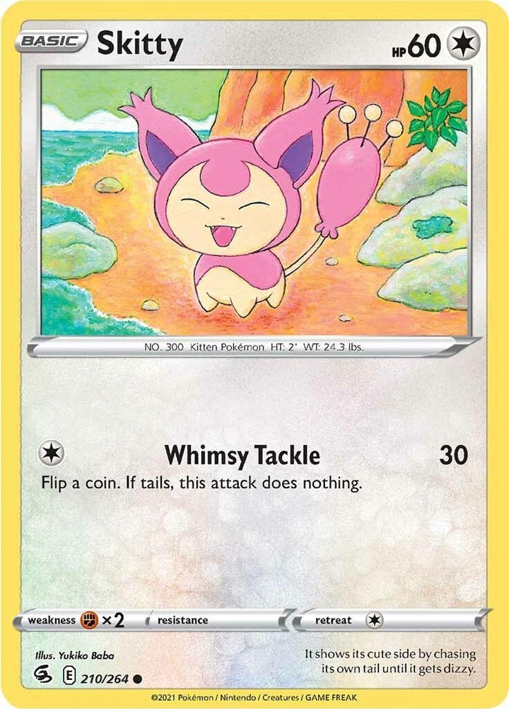 Image for Skitty (210/264) (SWSH08) - Pokemon