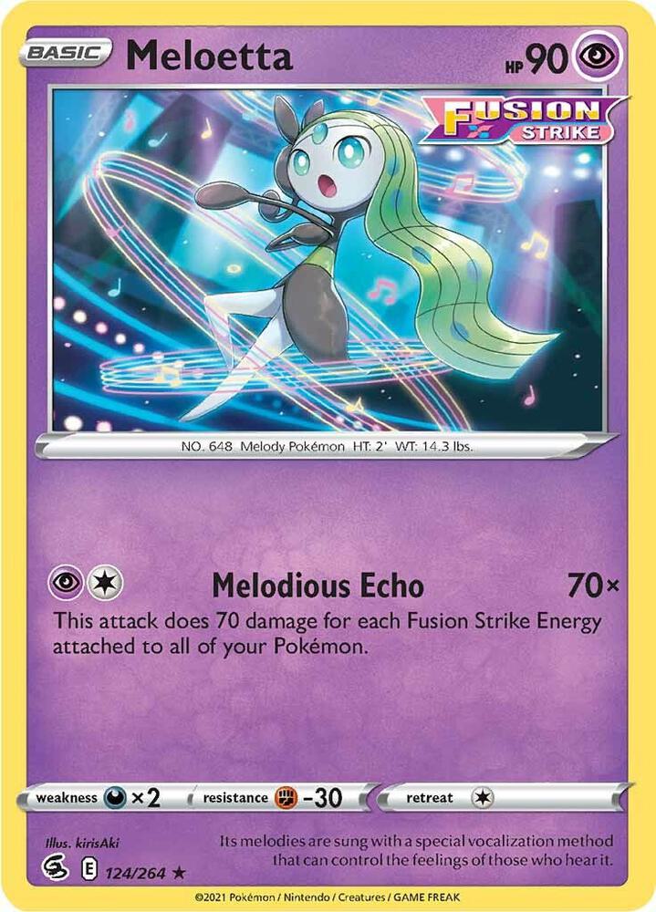 Meloetta (124/264) (SWSH08)