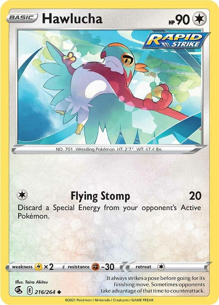 Image for Hawlucha (216/264) (SWSH08) - Pokemon