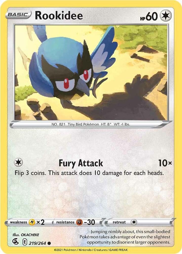 Image for Rookidee (219/264) (SWSH08) - Pokemon