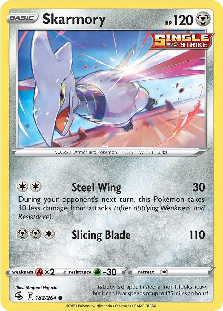 Image for Skarmory (182/264) (SWSH08) - Pokemon