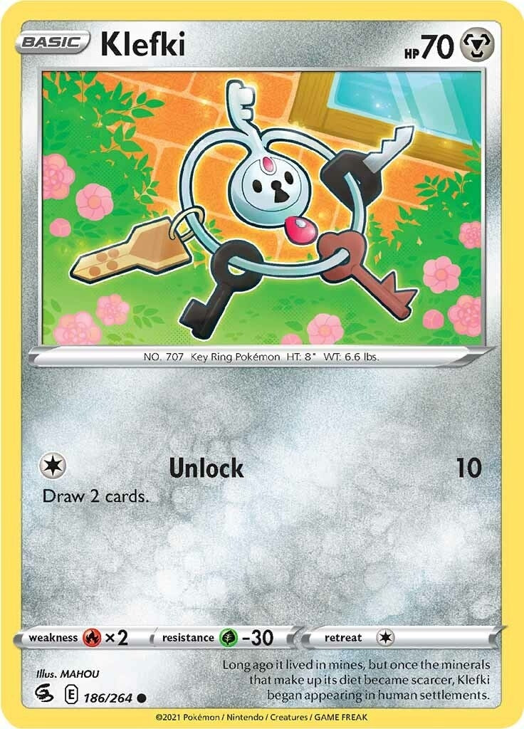 Image for Klefki (186/264) (SWSH08) - Pokemon