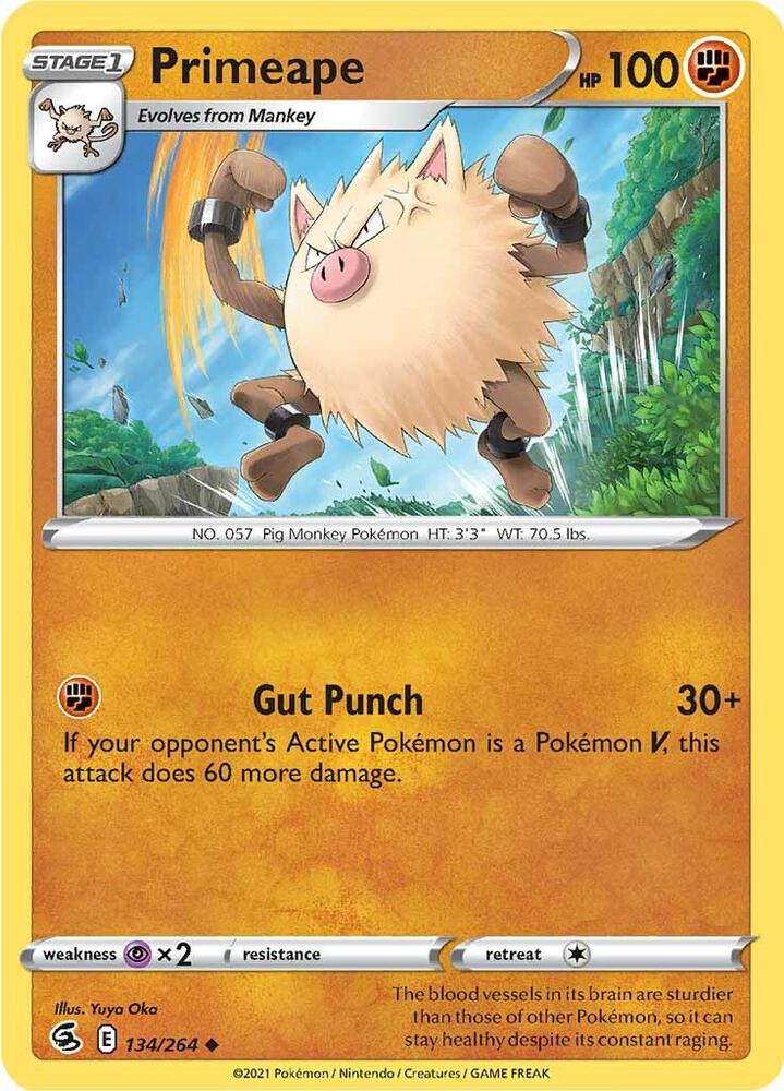 Primeape (134/264) (SWSH08)