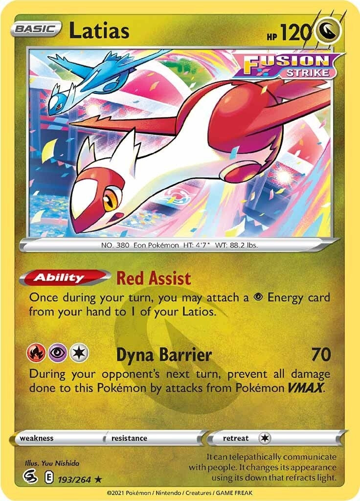 Image for Latias (193/264) (SWSH08) - Pokemon