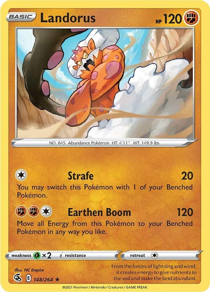 Image for Landorus (148/264) (SWSH08) - Pokemon