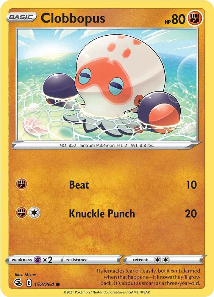 Image for Clobbopus (152/264) (SWSH08) - Pokemon