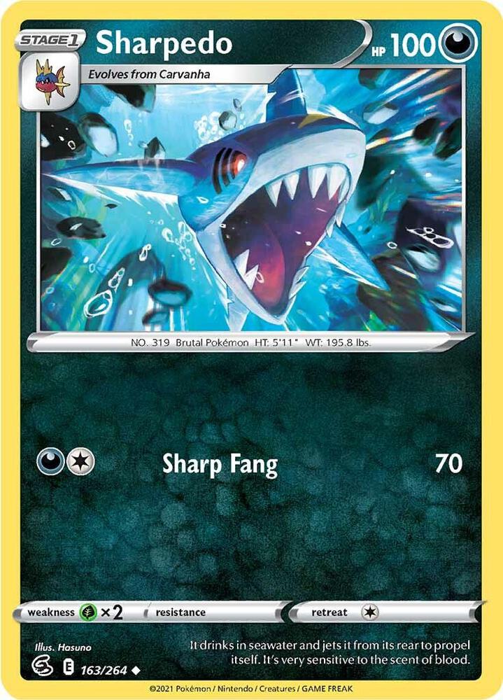 Sharpedo (163/264) (SWSH08)