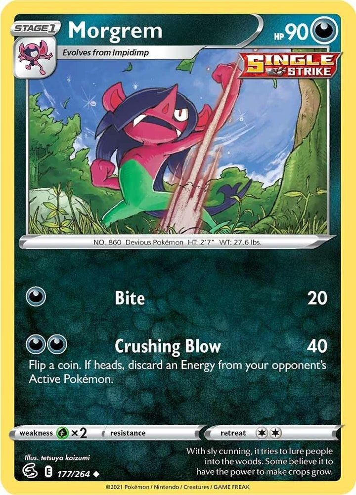 Image for Morgrem (177/264) (SWSH08) - Pokemon