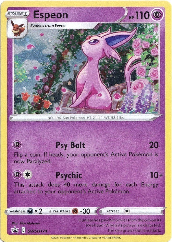 Image for Espeon - SWSH174 (SWSH174) (SWSD) - Pokemon