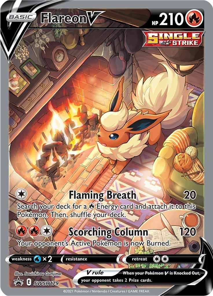Image for Flareon V - SWSH179 (SWSH179) (SWSD) - Pokemon