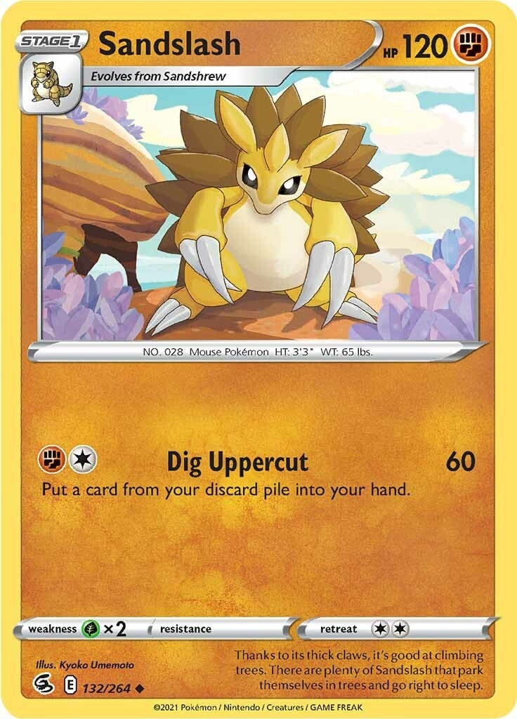 Image for Sandslash (132/264) (SWSH08) - Pokemon