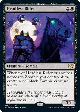 Image for Headless Rider (118) (VOW) - Magic: The Gathering