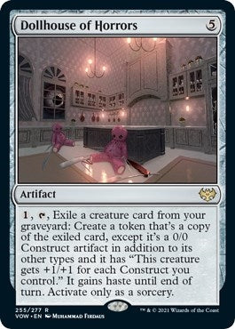 Image for Dollhouse of Horrors (255) - Magic: The Gathering