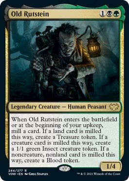 Image for Old Rutstein (244) - Magic: The Gathering