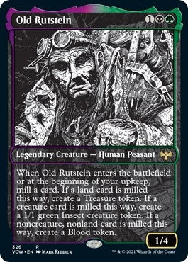 Image for Old Rutstein (Showcase) (326) - Magic: The Gathering