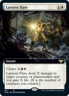 Image for Lantern Flare (Extended Art) (351) - Magic: The Gathering