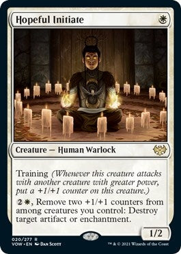 Image for Hopeful Initiate (20) - Magic: The Gathering