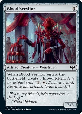 Image for Blood Servitor (252) - Magic: The Gathering