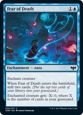 Image for Fear of Death (59) - Magic: The Gathering