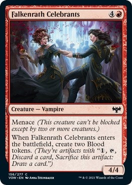 Image for Falkenrath Celebrants (156) (VOW) - Magic: The Gathering