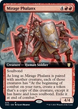 Image for Mirage Phalanx (Extended Art) (73) (VOC) - Magic: The Gathering