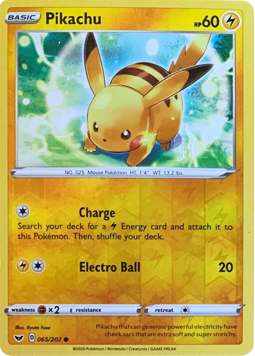 Image for Pikachu - 065/202 (Reverse Cosmos Holo) (065/202) (MCAP) - Pokemon